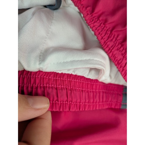 Nike Dri-FIT Tempo Running Shorts Womens Size Large Pink Mesh Trim Athletic - Picture 8 of 10